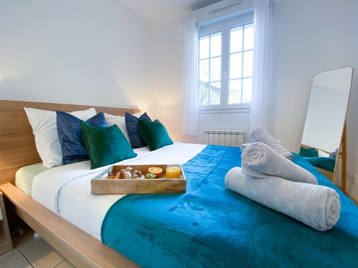 Blue Pearl - Parking - Gare Rer A 5 Min Lejlighed Corbeil-Essonnes Eksteriør billede